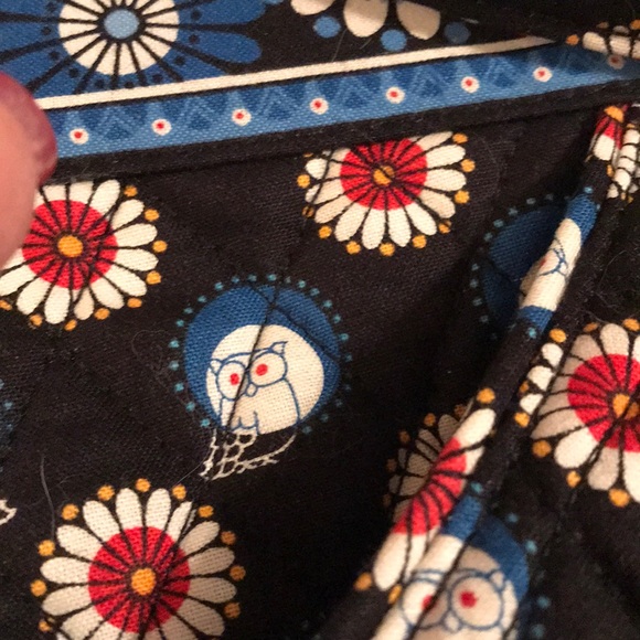 NWT Vera Bradley Morgan bag in Night Owl print - Picture 4 of 6